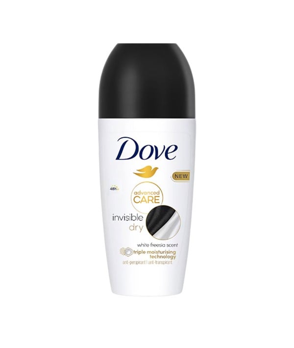 DÉODORANT DOVE ADVANCED CARE ROLL ON INVISIBLE DRY 