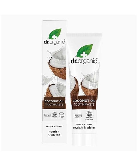 DENTIFRICE À L'HUILE DE COCO BIOLOGIQUE 