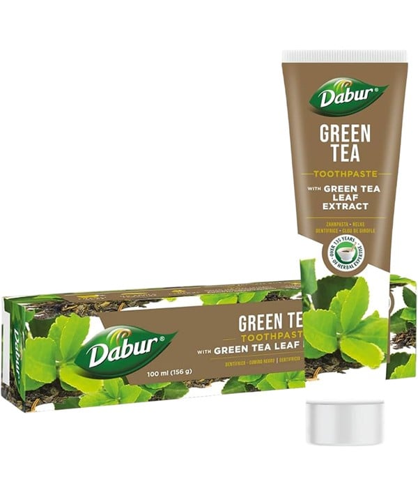 DENTIFRICE AU THÉ VERT AVEC EXTRAIT DE FEUILLES DE THÉ VERT 