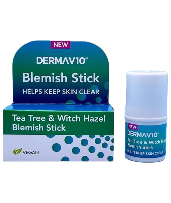 DERMA V10 TEA TREE ET STICK D'IMperfections À L'Hamamélis 