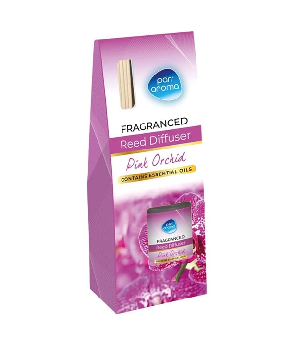 Diffuseur à roseaux ORCHIDÉE ROSE