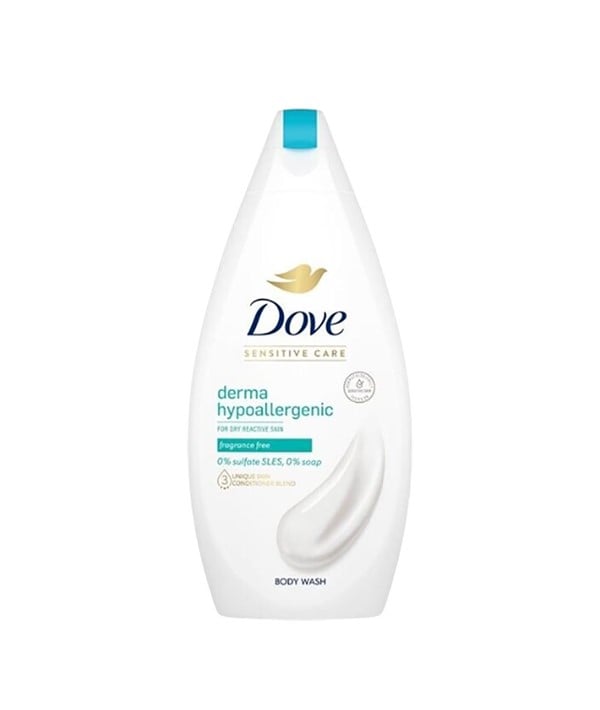 DOVE DERMA HYPOALLERGENIC BODY WASH 