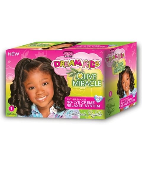 DREAM KIDS OLIVE MIRACLE SANS LYE CREME RELAXER SYSTEM 