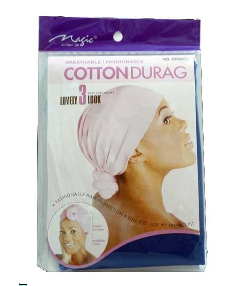 DURAG EN COTON RESPIRANT DE LA COLLECTION MAGIC 