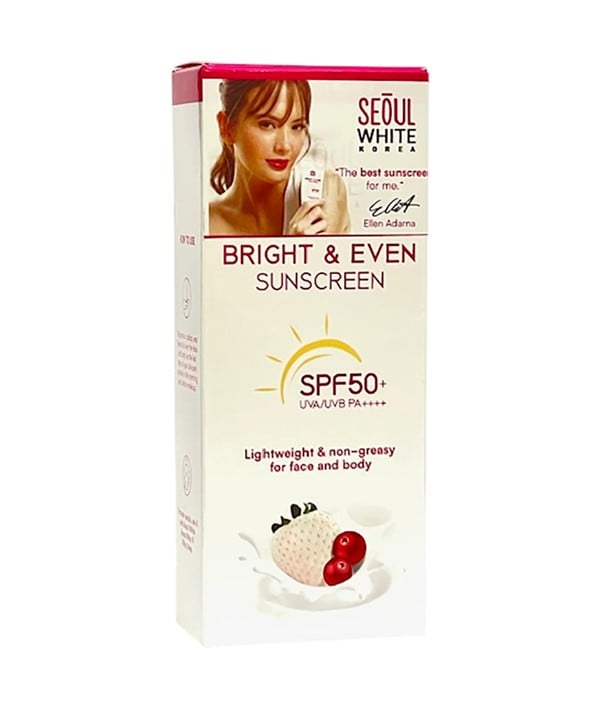 ÉCRAN SOLAIRE BRILLANT ET UNIFORME SPF50 