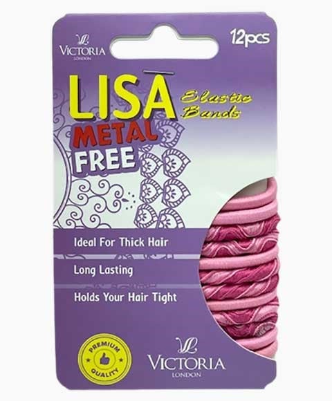 ÉLASTIQUES À CHEVEUX ÉLASTIQUES SANS MÉTAL LISA 2A7 