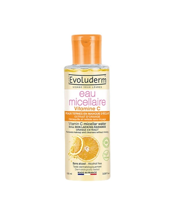 EAU MICELLAIRE EVOLUDERM VITAMINE C 