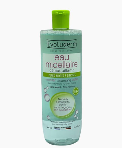 EAU MICELLAIRE NETTOYANTE EVOLUDERM 
