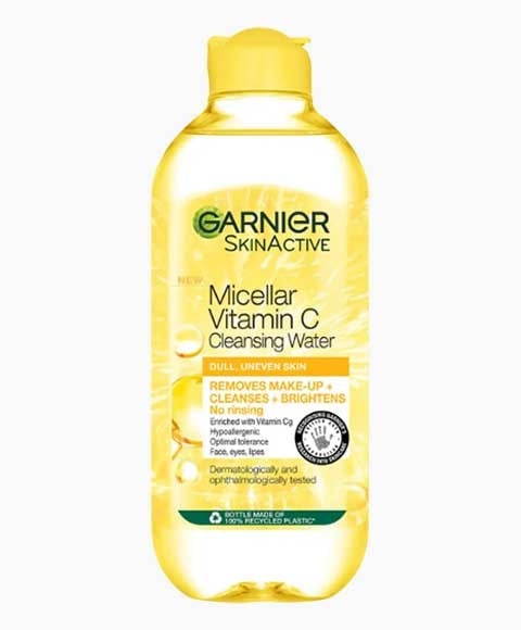 EAU NETTOYANTE MICELLAIRE À LA VITAMINE C C SKIN ACTIVE