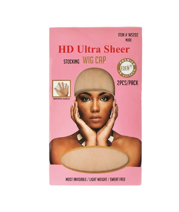 EDEN HD ULTRA SHEER STOCKING WIG CAP WS202 NUDE 