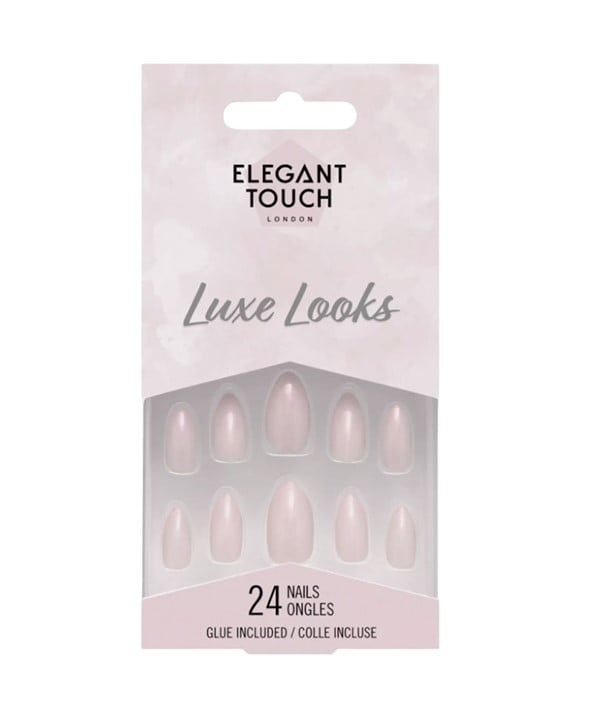 ELEGANT TOUCH LUXE LOOKS ONGLES AVEC DE LA COLLE 