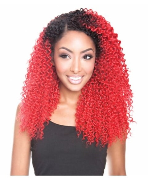 ENCHANTRESS SYN BRÉSILIEN OMBRE JERRY CURL WVG 3PCS