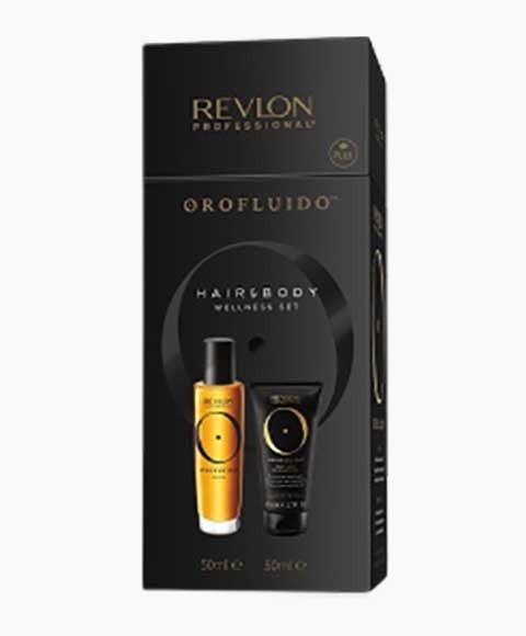 ENSEMBLE BIEN-ÊTRE CHEVEUX ET CORPS OROFLUIDO 
