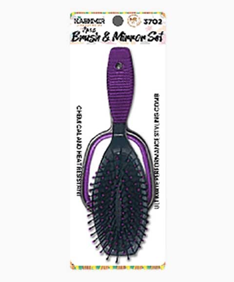 ENSEMBLE DE BROSSES ET MIROIR KASHMIR 3702 