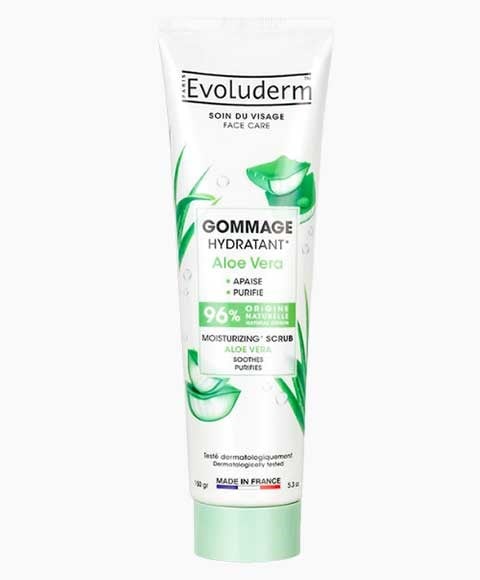 EVOLUDERM GOMMAGE GOMMAGE HYDRATANT À L'ALOE VERA 