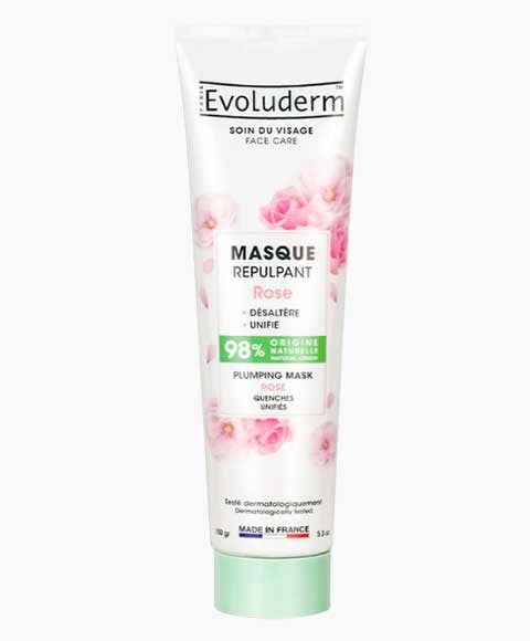 EVOLUDERM MASQUE REPULPANT À LA ROSE 