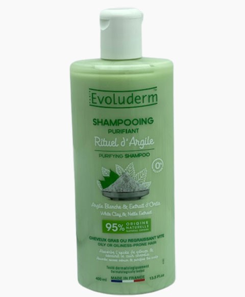 EVOLUDERM RITUEL ET ARGILE SHAMPOOING PURIFIANT 