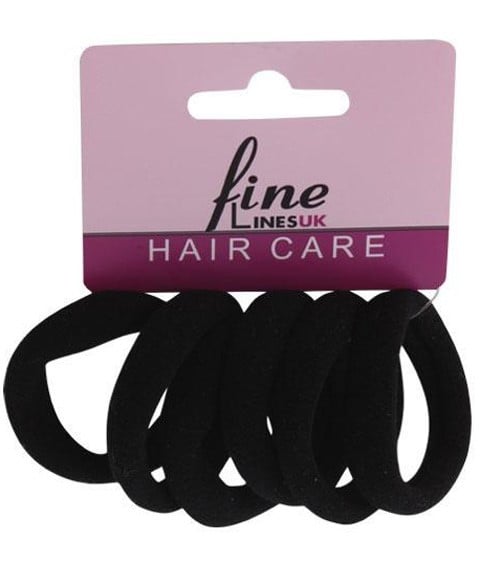 FINE LINESUK HAIRCARE 6 PACK ÉLASTIQUE QUEUE DE CHEVAL 