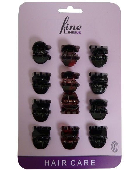 FINE LINESUK MINI GRIFFE CLIP 12 pièces H6201 