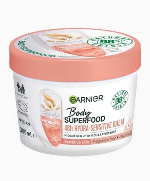 GARNIER LAIT D'AVOINE CORPS SUPERFOOD HYDRA SENSITIVE BALM 