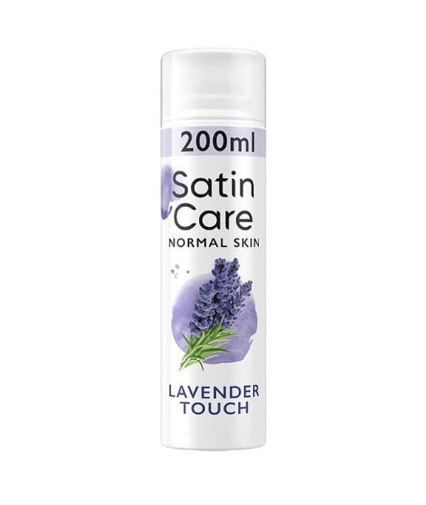 GEL À RASER SATIN CARE LAVENDER TOUCH POUR FEMMES