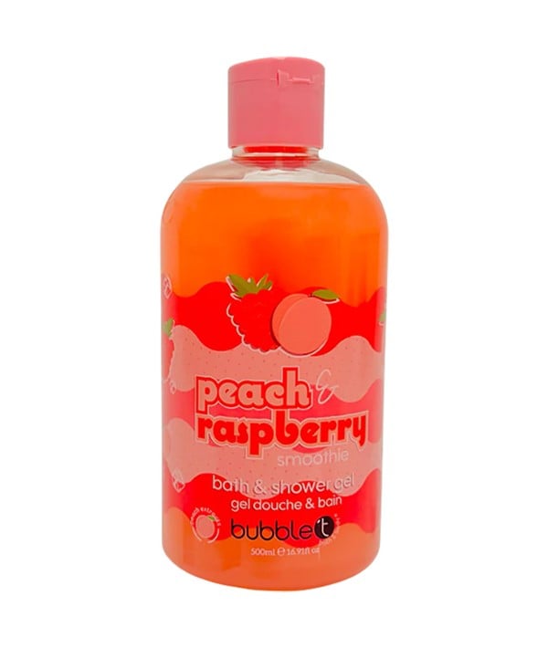 GEL BAIN ET DOUCHE SMOOTHIE À LA PÊCHE ET À LA FRAMBOISE SURGELÉE