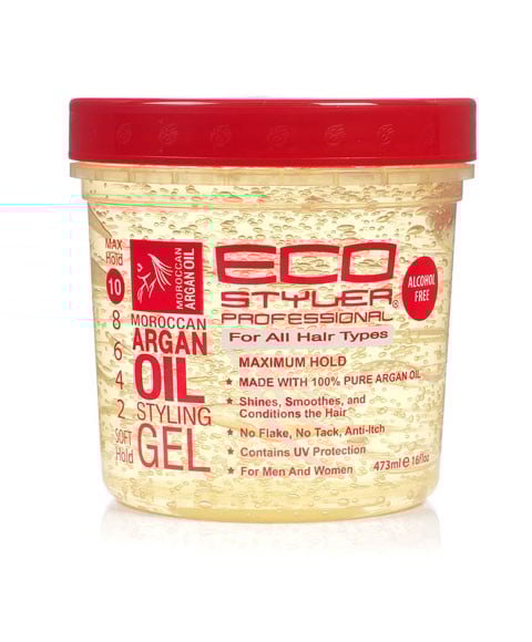 GEL COIFFANT À L'HUILE D'ARGAN MAROCAIN ECO STYLER 