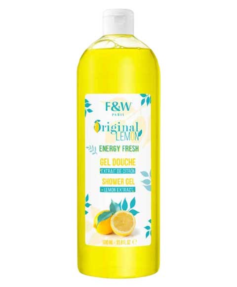 GEL DOUCHE FRAIS ÉNERGÉTIQUE AU CITRON ORIGINAL 