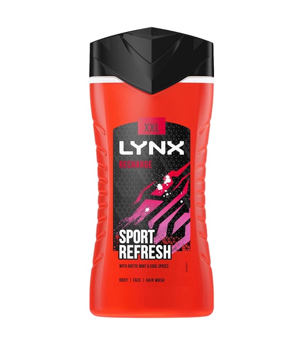 GEL DOUCHE LYNX RECHARGE SPORT REFRESH 