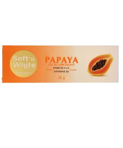 GEL ÉCLAIRCISSANT SWISS SOFT N WHITE PAPAYA 
