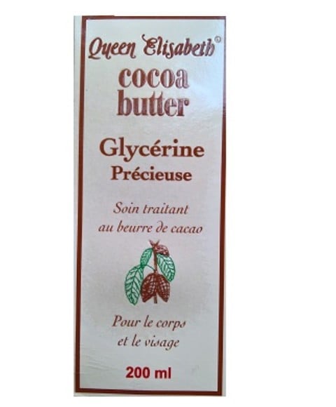 GLYCERINE PRÉCIEUSE AU BEURRE DE CACAO REINE ELISABETH 
