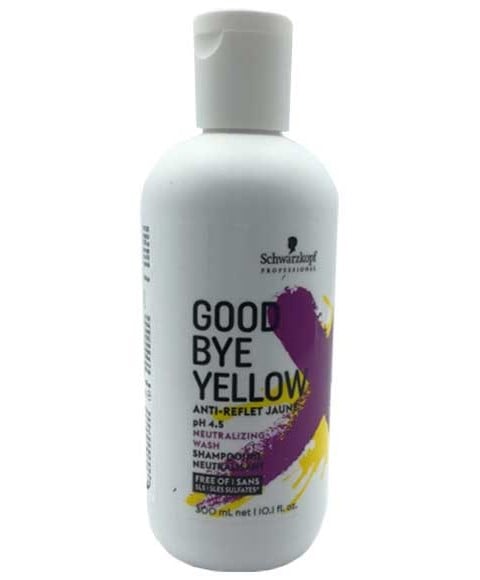 GOOD BYE YELLOW PH 4.5 NEUTRALISANT WASH 