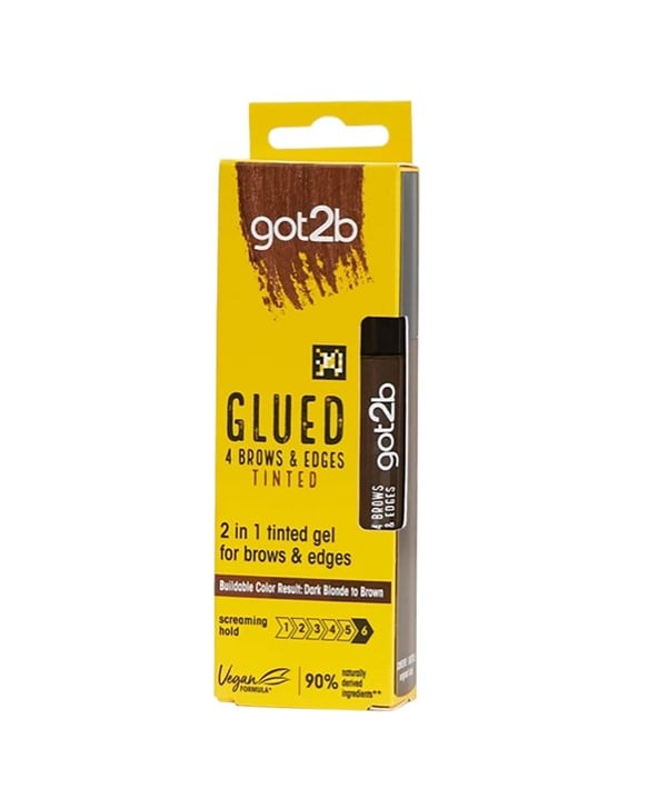 GOT2B GEL TEINTÉ COLLÉ 4 SOURCILS ET BORDS BLOND FONCÉ À BR