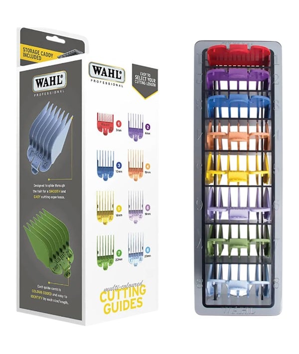 GUIDES DE COUPE POUR TONDEUSES À CODE COULEUR WAHL 