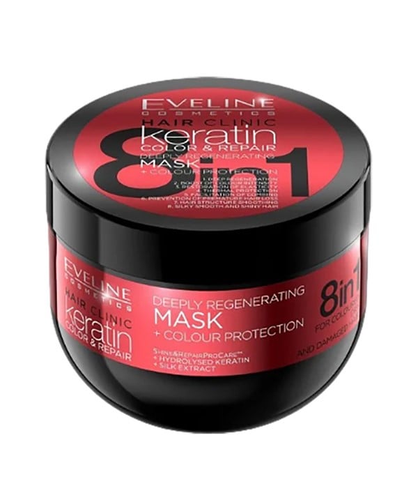HAIR CLINIC KERATIN 8 EN 1 MASQUE PROFONDEMENT RÉGÉNÉRANT 