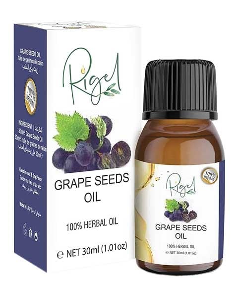 HUILE À BASE DE PLANTES DE PÉPIN DE RAISIN 