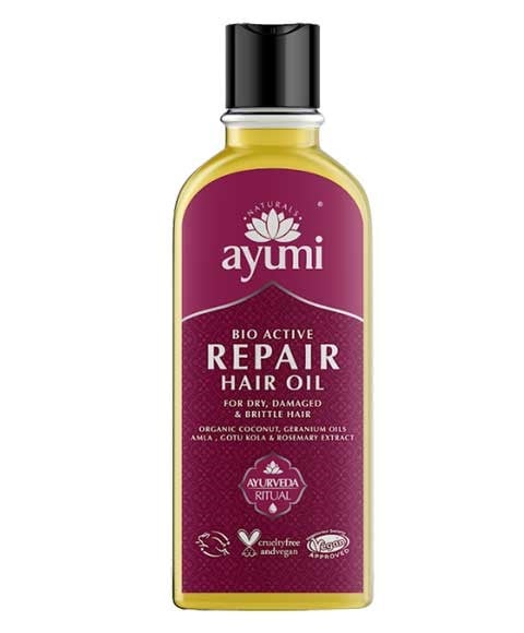 HUILE CAPILLAIRE BIO ACTIVE RÉPARATRICE AYUMI NATURALS 