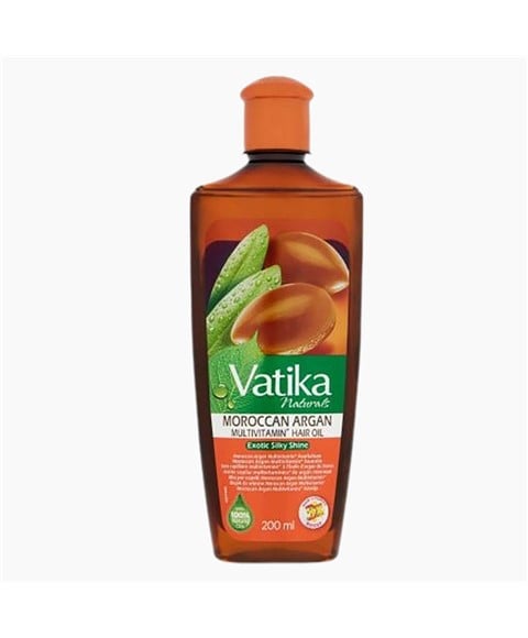 HUILE CAPILLAIRE ENRICHIE D'ARGAN VATIKA NATURALS 