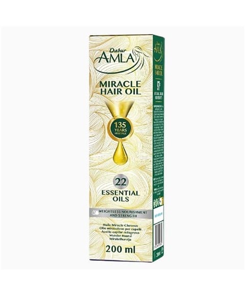 HUILE CAPILLAIRE MIRACLE DABUR AMLA 