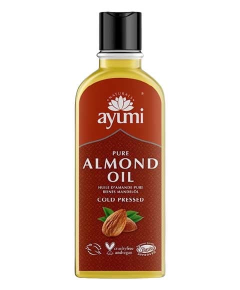 HUILE D'AMANDE PURE AYUMI NATURALS PRESSÉE À FROID 