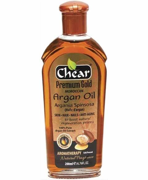 HUILE D'ARGAN MAROCAINE CHEAR PREMIUM GOLD 