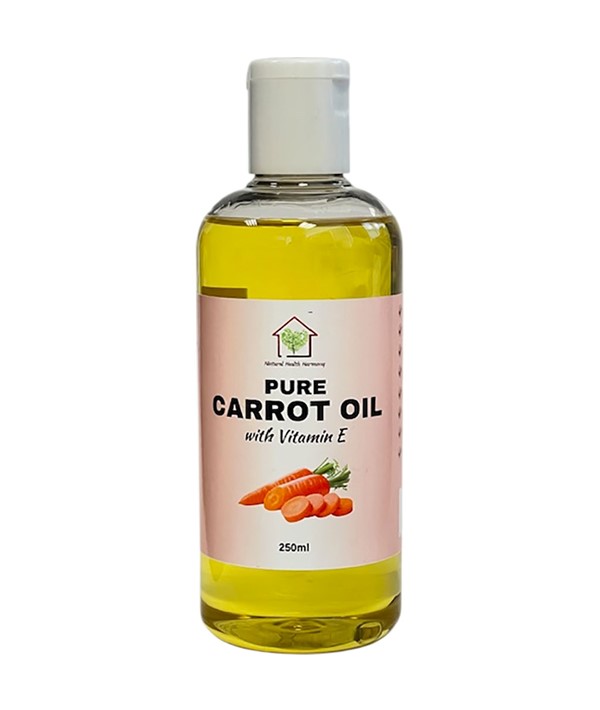 HUILE DE CAROTTE PURE AVEC VITAMINE E 