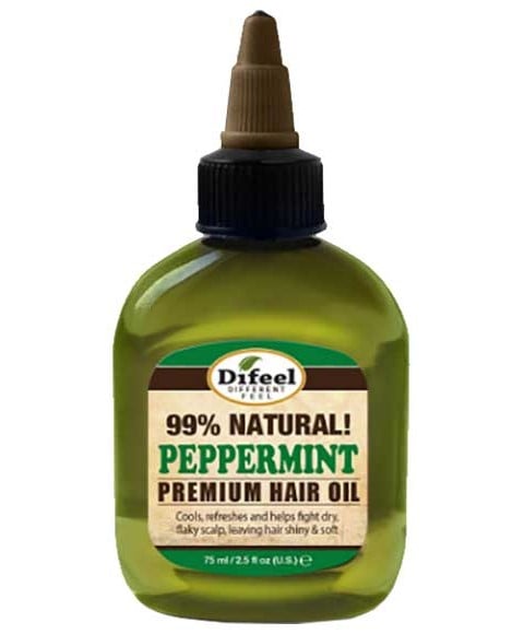 HUILE DE MENTHE POIVRÉE DIFEEL HUILE CAPILLAIRE NATURELLE PREMIUM 