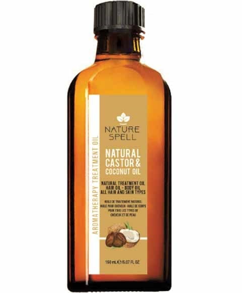 HUILE NATURELLE DE RICIN ET DE COCO 