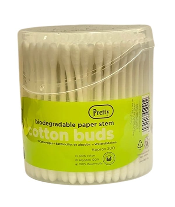 JOLIE COTON-TIGE EN PAPIER BIODÉGRADABLE 