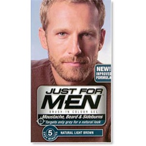 JUST FOR MEN BROSSE EN GEL DE COULEUR 
