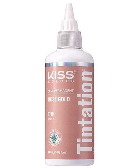 KISS COLOURS TINTATION SEMI PERMANENTE OR ROSE T740 