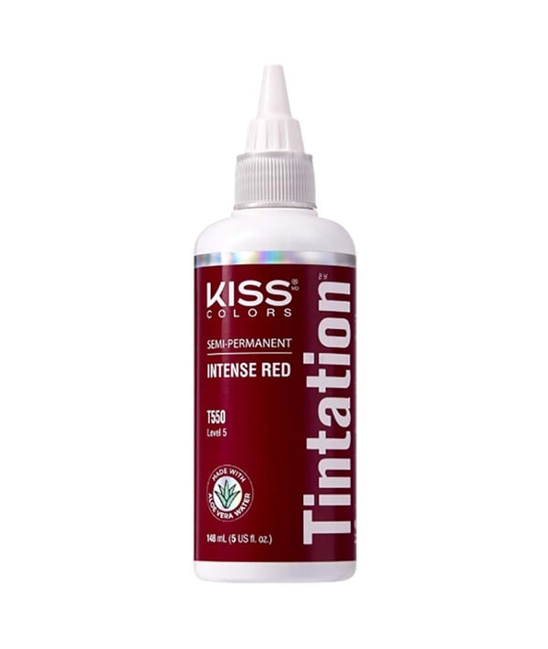 KISS COLOURS TINTATION SEMI PERMANENTE ROUGE INTENSE T550 