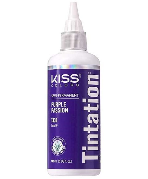 KISS COLOURS TINTATION SEMI PERMANENTE VIOLET PASSION T330 