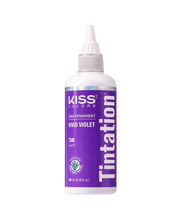 KISS COLOURS TINTATION SEMI PERMANENTE VIOLET VIF T340 